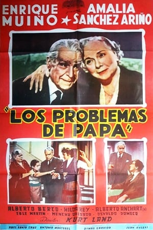 Poster Los problemas de papá (1954)