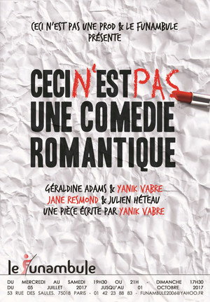 Ceci n'est pas une comédie romantique...