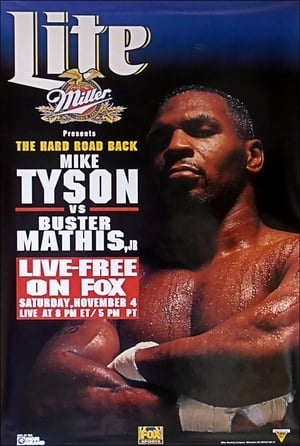 Poster Mike Tyson vs Buster Mathis, Jr. 1995