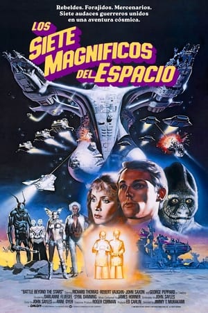 Poster Los 7 magníficos del espacio 1980