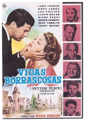 Poster Vidas borrascosas 1957