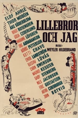 Poster Lillebror och jag (1940)