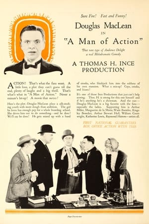 Poster A Man of Action (1923)