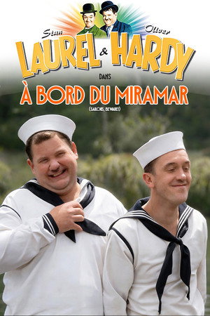 Laurel et Hardy - À bord du Miramar (1927) - Affiche