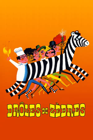 Poster Drôles de zèbres (1977)