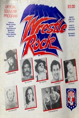 Poster AWA: WrestleRock '86 1986