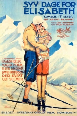 Poster Syv dage for Elisabeth (1927)