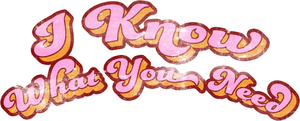 I Know What You Need — Logos 1
