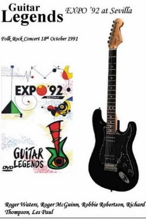 Poster Guitar Legends EXPO '92 at Sevilla - The Folk Rock Night 1991