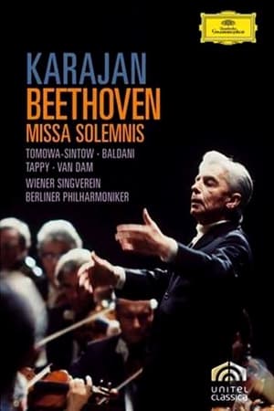 Poster Beethoven · Missa Solemnis (Berliner Philharmoniker, Herbert von Karajan) 2008