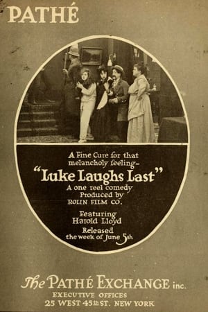 Poster Luke Laughs Last 1916