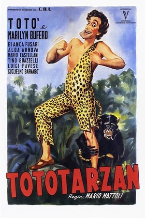 Poster Totó Tarzán 1950