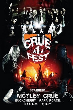 Poster Mötley Crüe | Crüe Fest 2008 2009