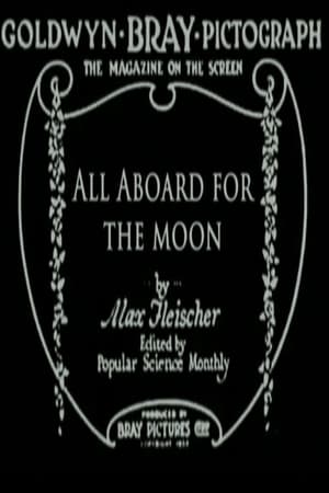 Poster All Aboard for the Moon 1920