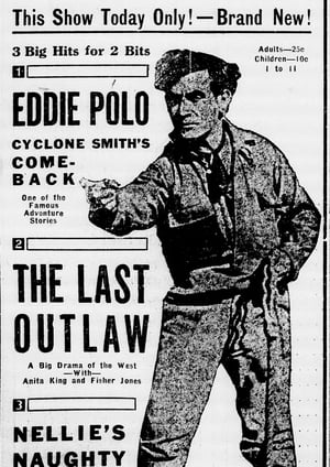 Poster The Last Outlaw 1919