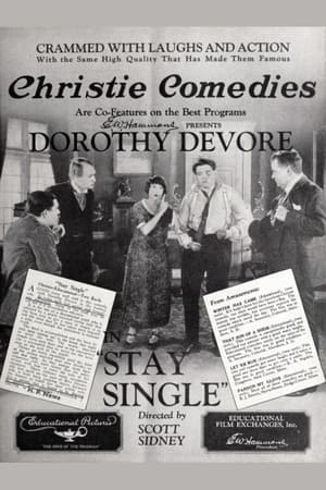 Poster Stay Single (1924)