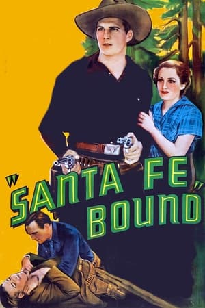 Poster Santa Fe Bound 1936