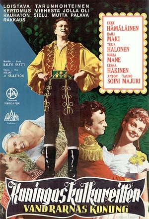 Poster Kuningas kulkureitten (1953)