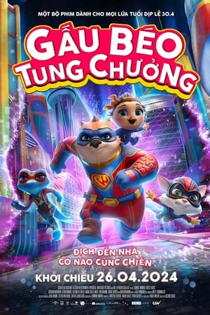 Poster Gấu Béo Tung Chưởng 2024