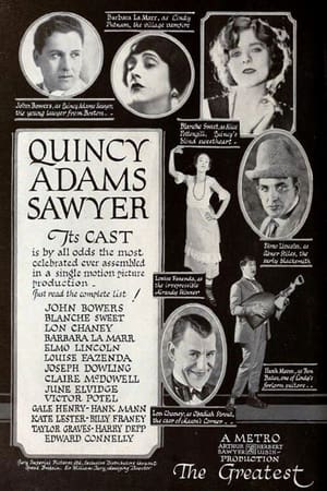 Poster Quincy Adams Sawyer (1922)