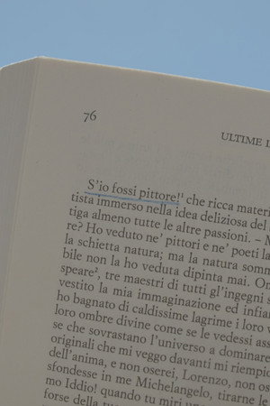 S'io fossi pittore!
