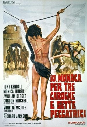 Poster Io monaca... per tre carogne e sette peccatrici 1972