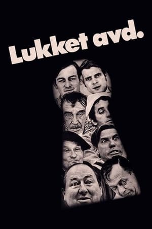 Poster Lukket avdeling 1972