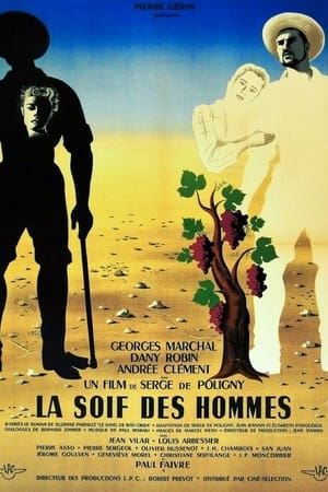 Poster La Soif des hommes 1950