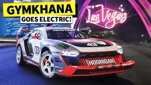 Gymkhana Electrikhana - High Stakes Playground - Las Vegas, in the Audi S1 Hoonitron