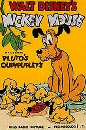 Poster Pluto's Quin-puplets (1937)