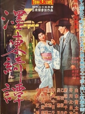 Poster 濹東綺譚 1960