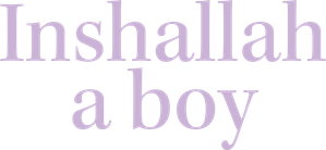 Inshallah a Boy — Logos 1
