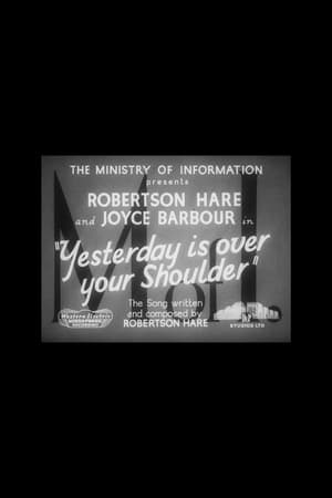 Poster Yesterday Is Over Your Shoulder (1940)