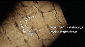 一片甲骨