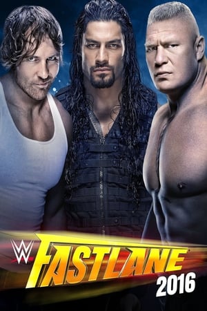 Poster WWE Fastlane 2016 2016
