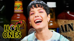 Hot Ones Halsey Experiences the Jersey Devil While Eating Spicy Wings