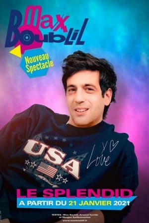 Poster Max Boublil : Nouveau spectacle (2021)