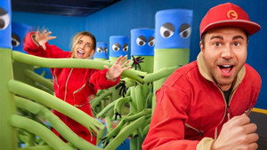 Still from Velcro Suit Mini Games w/ Pierson!