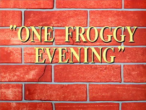 One Froggy Evening