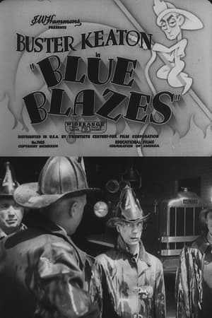 Poster Blue Blazes 1936