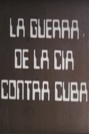 Poster La guerra de la CIA contra Cuba 1987