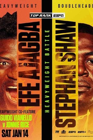 Poster di Efe Ajagba vs. Stephan Shaw