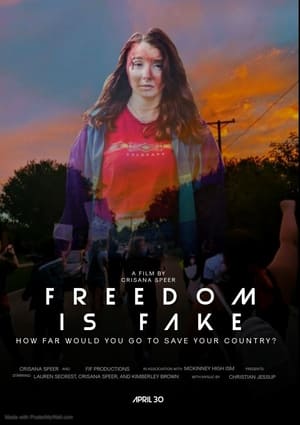 Poster Freedom Is Fake 2021