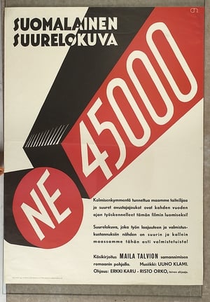 Poster Ne 45000 1933