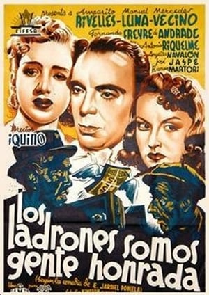 Poster Los ladrones somos gente honrada (1942)