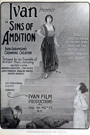 Poster Sins of Ambition 1917