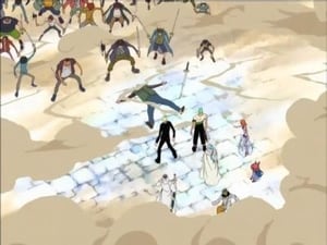 S04E122 Le sable du croco contre l'eau de Luffy ! Le second round du duel !