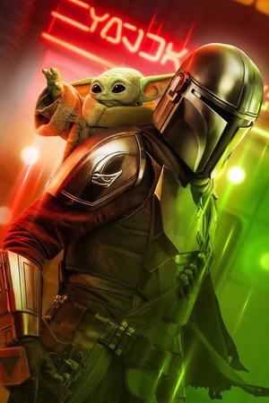 poster Star Wars: The Mandalorian and Grogu