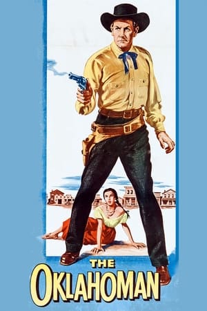Poster El hombre de Oklahoma 1957