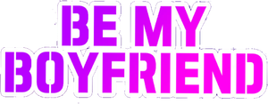 Be My Boyfriend — Logos 1
